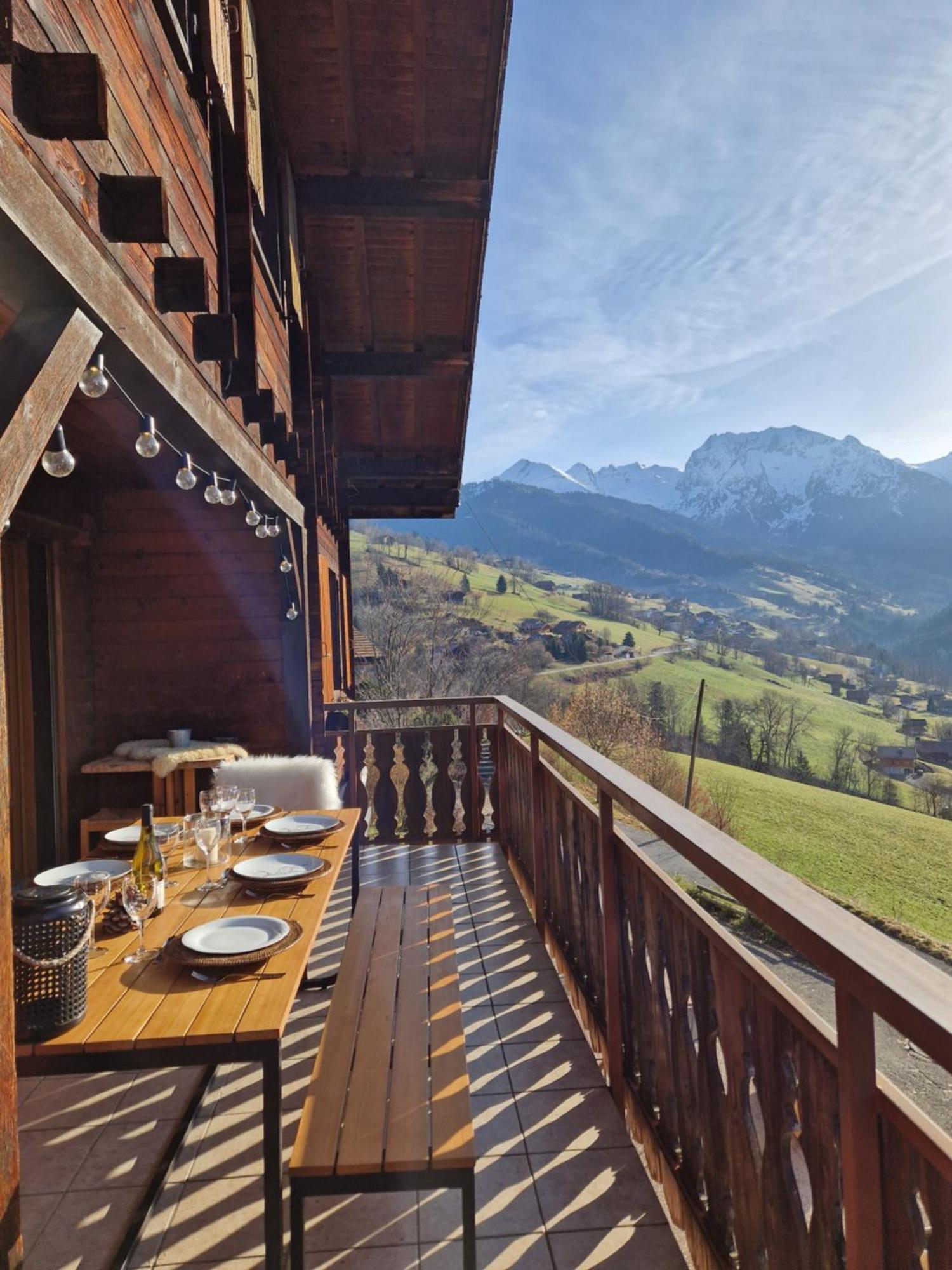 Chalet De Manigod Buitenkant foto