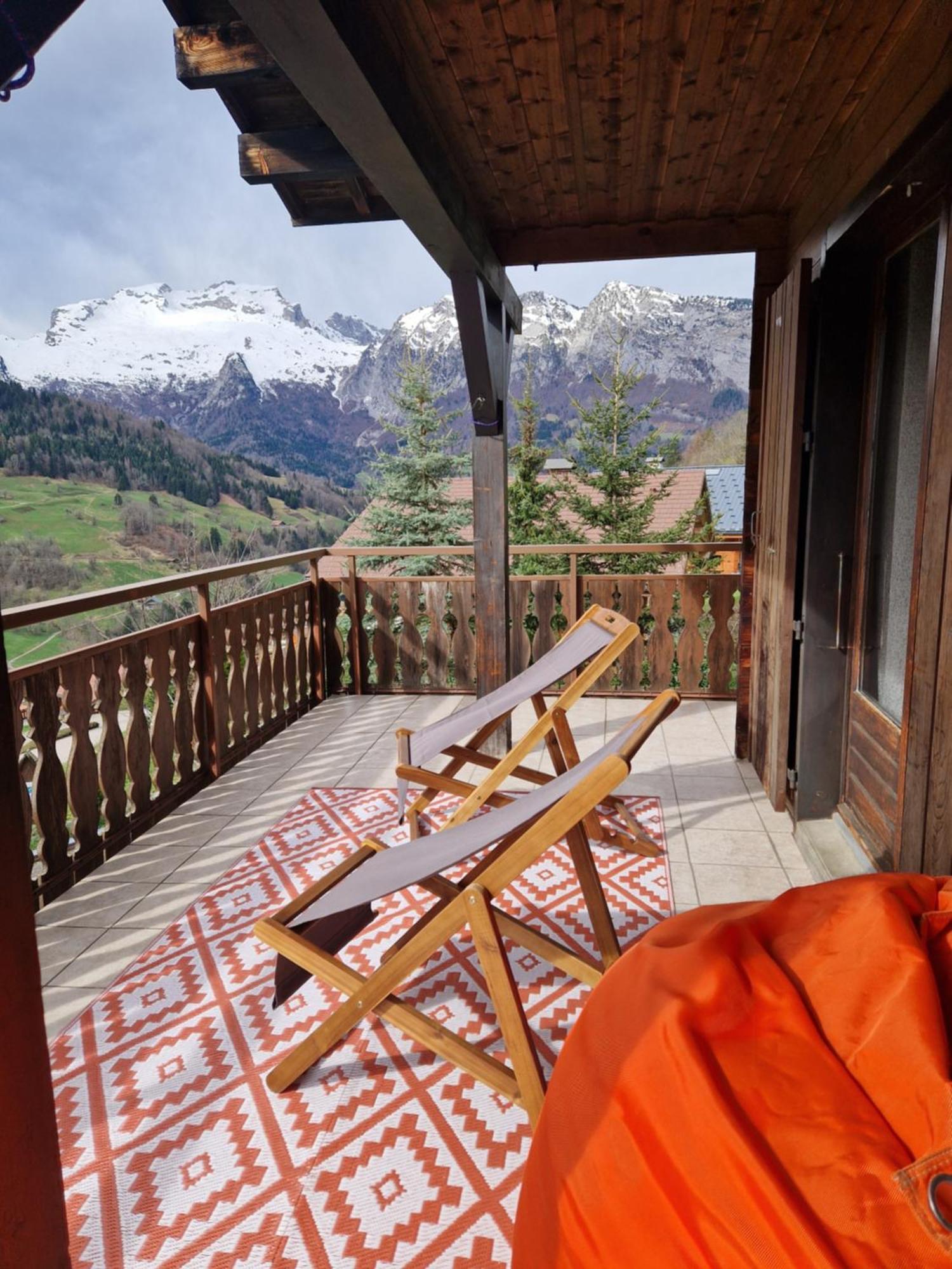 Chalet De Manigod Buitenkant foto