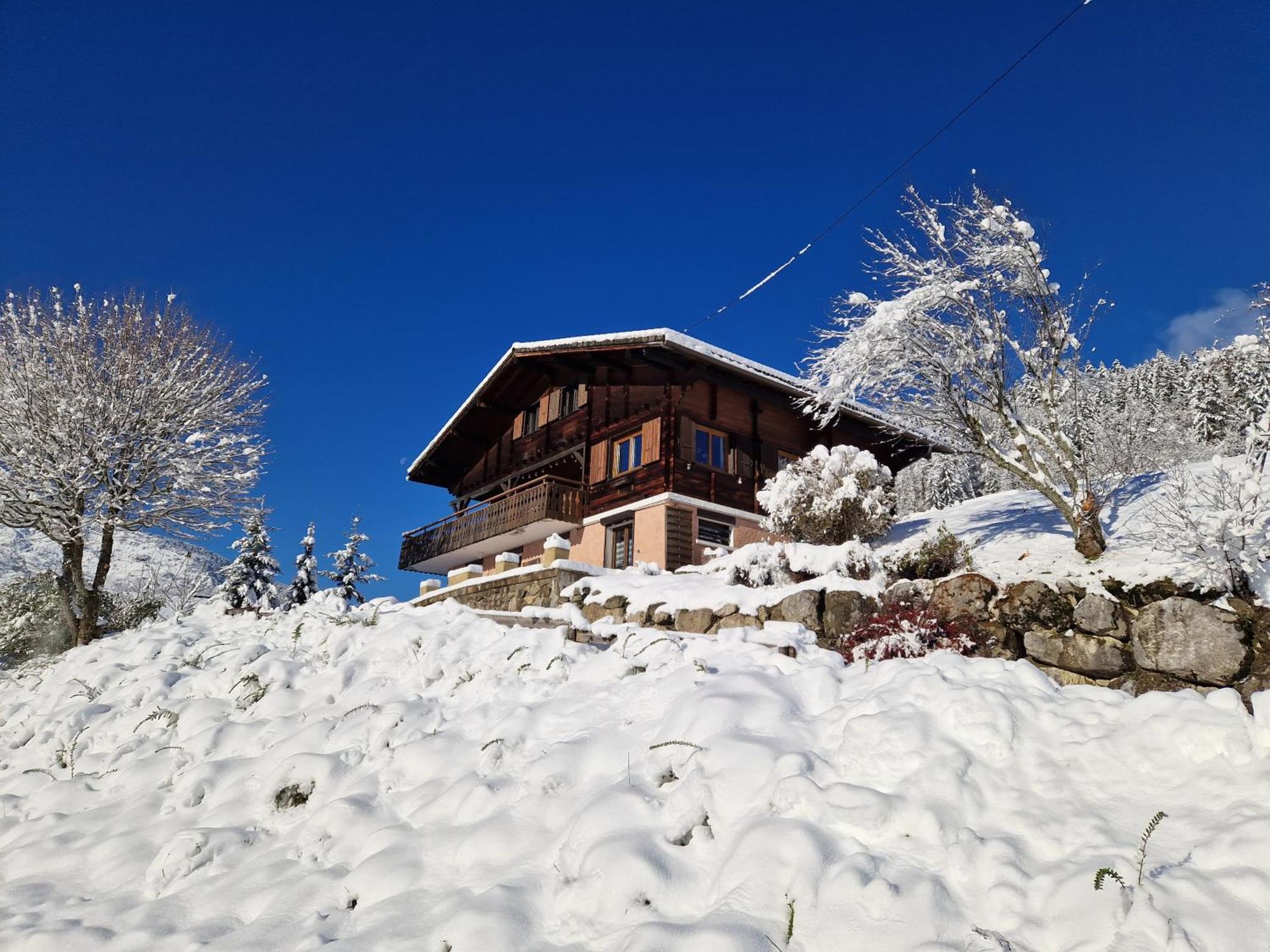 Chalet De Manigod Buitenkant foto