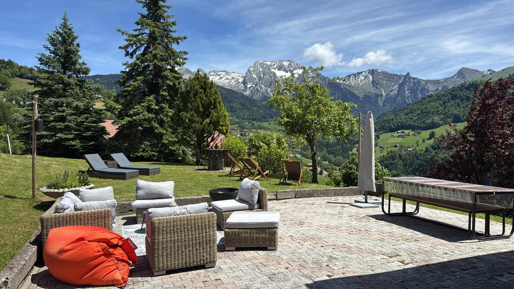 Chalet De Manigod Buitenkant foto