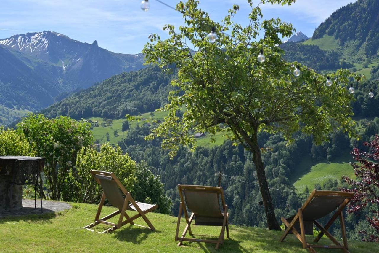 Chalet De Manigod Buitenkant foto