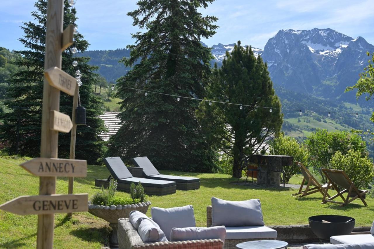 Chalet De Manigod Buitenkant foto
